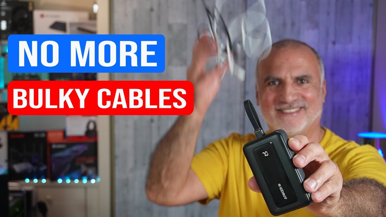 Anker Zolo Portable Power Bank with attached USB-C cable Quick Review