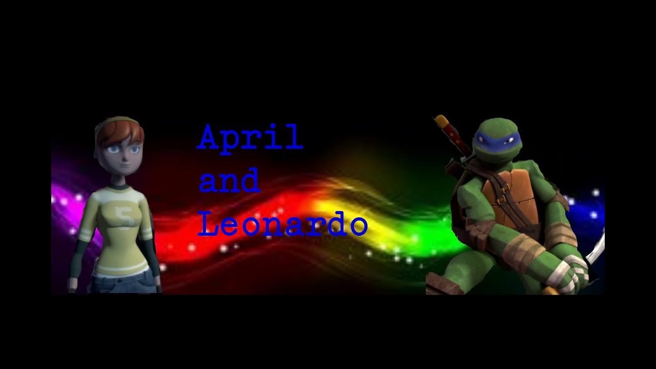 TMNT Leonardo and April Hero