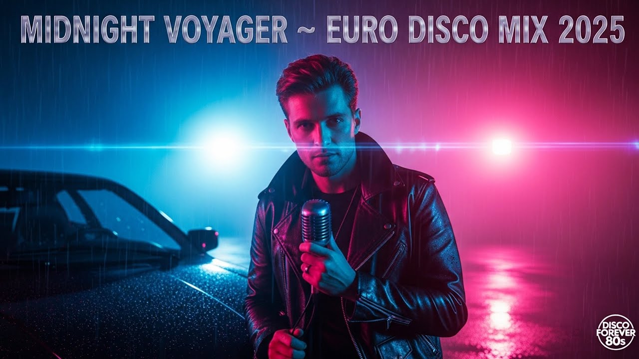 🔥 Best Euro Disco Mix 2025 &ndash; Midnight Voyager | Male Vocal &middot; Modern Talking Style &middot; 80s Night City