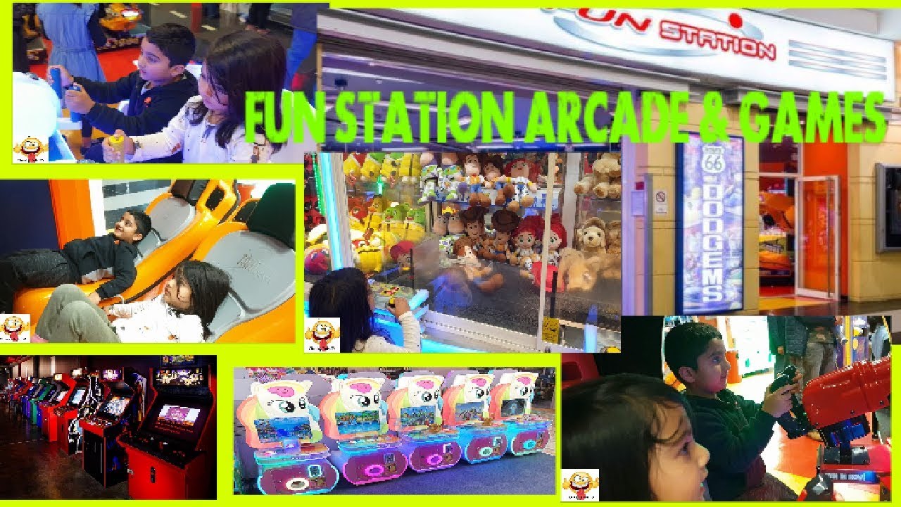 Fun Station Arcade & Games | Star City B'ham | Cheeky Tots Play games and win prizes
