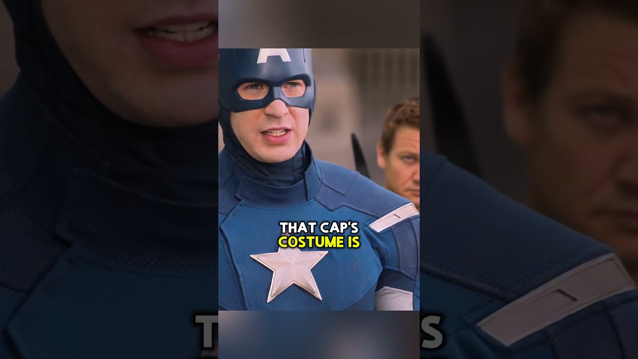Captain America costume has hidden meaning #marvel #mcu