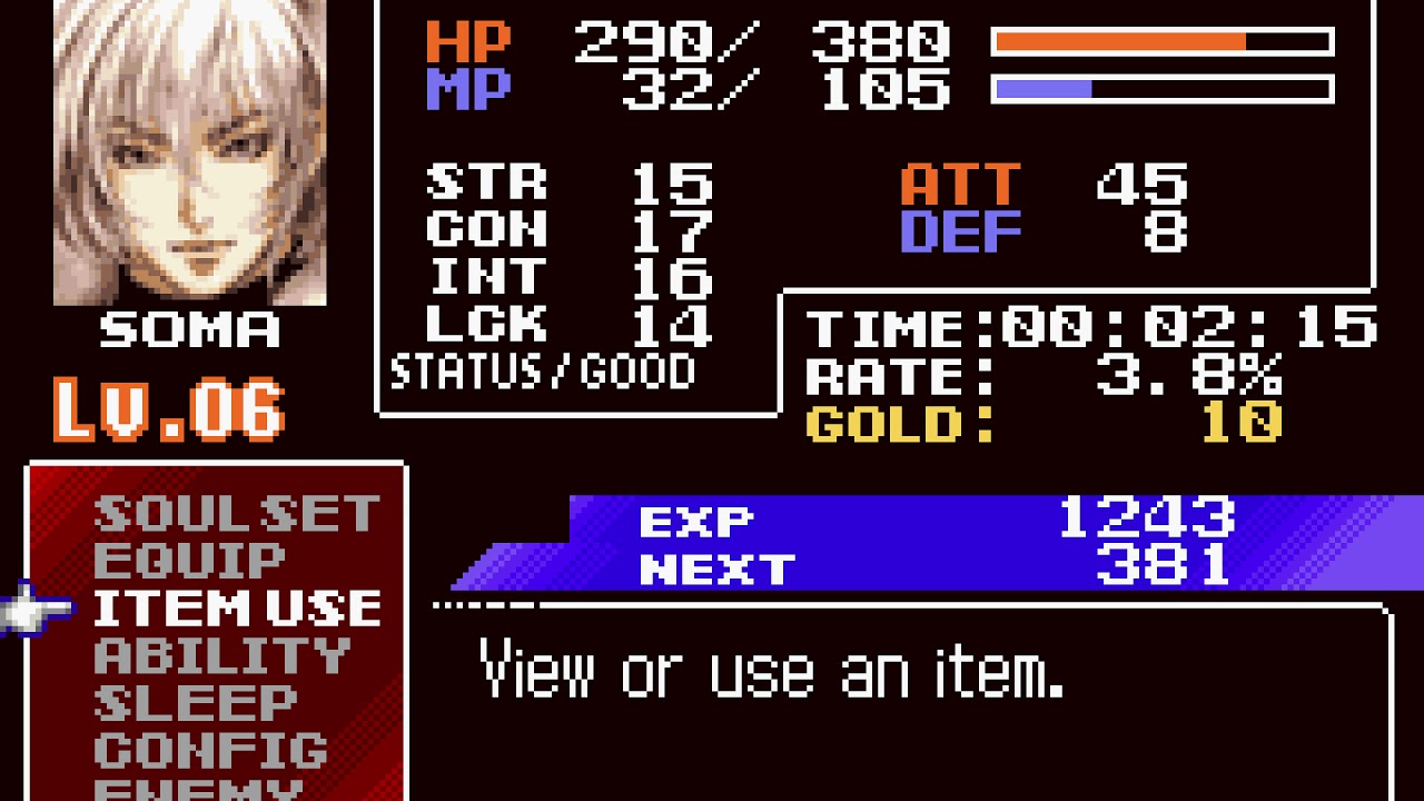 [TAS] GBA Castlevania: Aria of Sorrow 