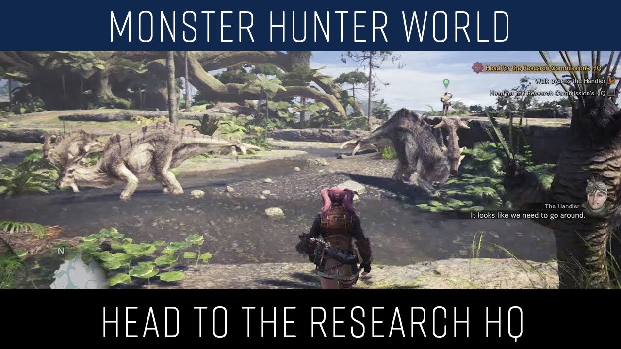 Monster Hunter World - Head to the Research Commission's HQ