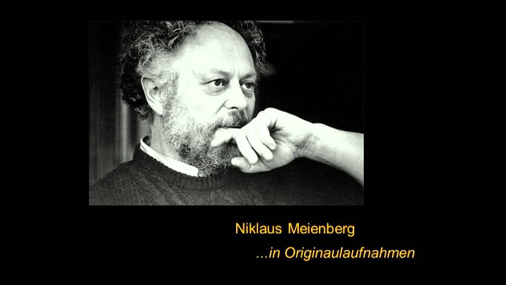 Niklaus Meienberg in Originalaufnahmen 1/2