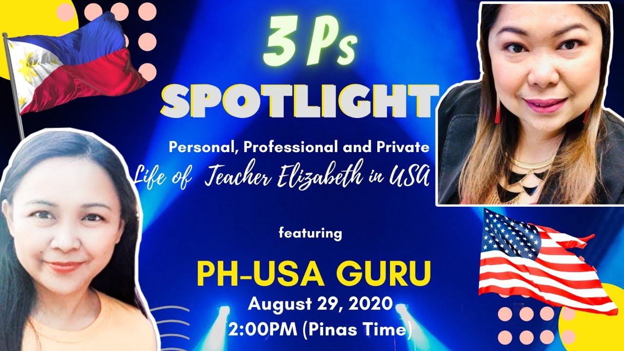 3Ps SPOTLIGHT with PH-USA GURU (Win WH and GCash)