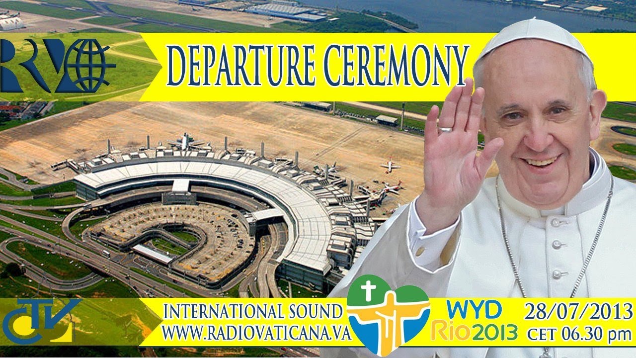 Departure from Rio de Janeiro