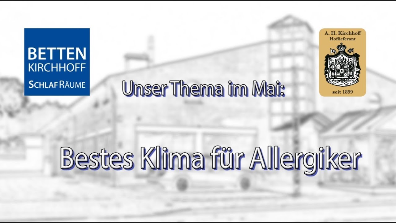 Bestes Klima f&uuml;r Allergiker