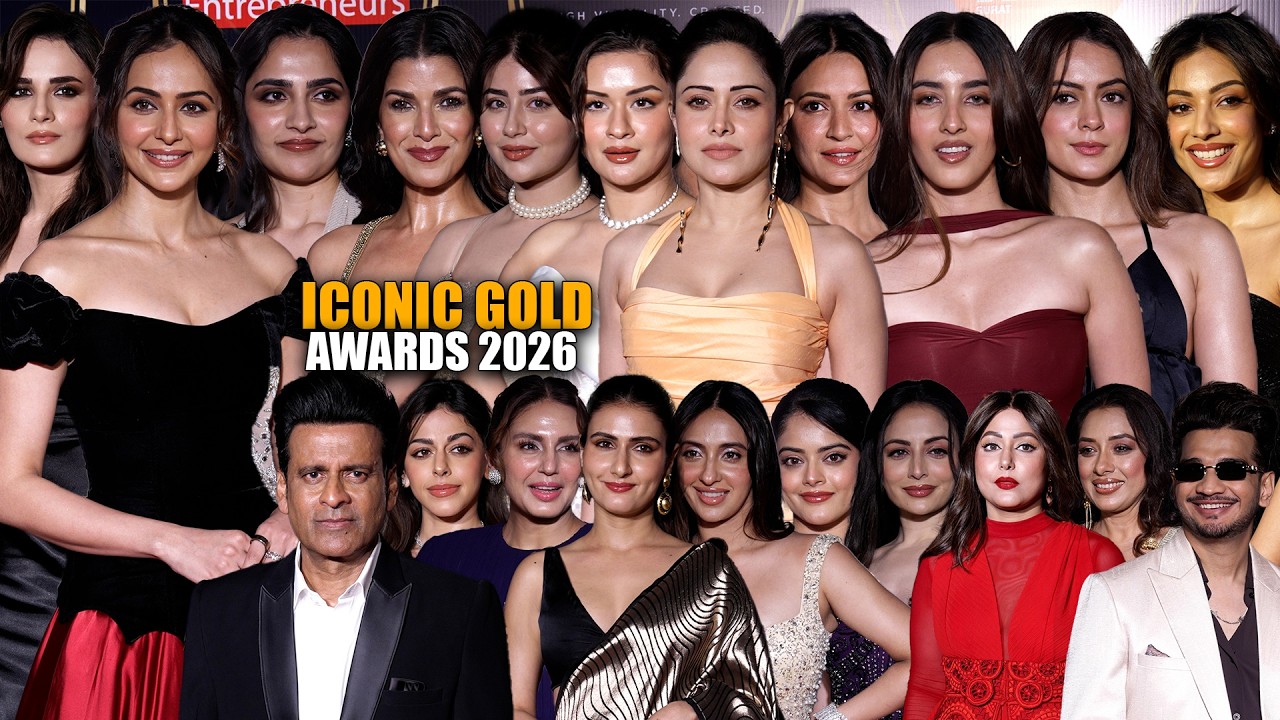 UNCUT - Iconic Gold Awards 2026 | Avneet, Rakul Preet, Nushratt, Hina, Huma, Munawar & More.