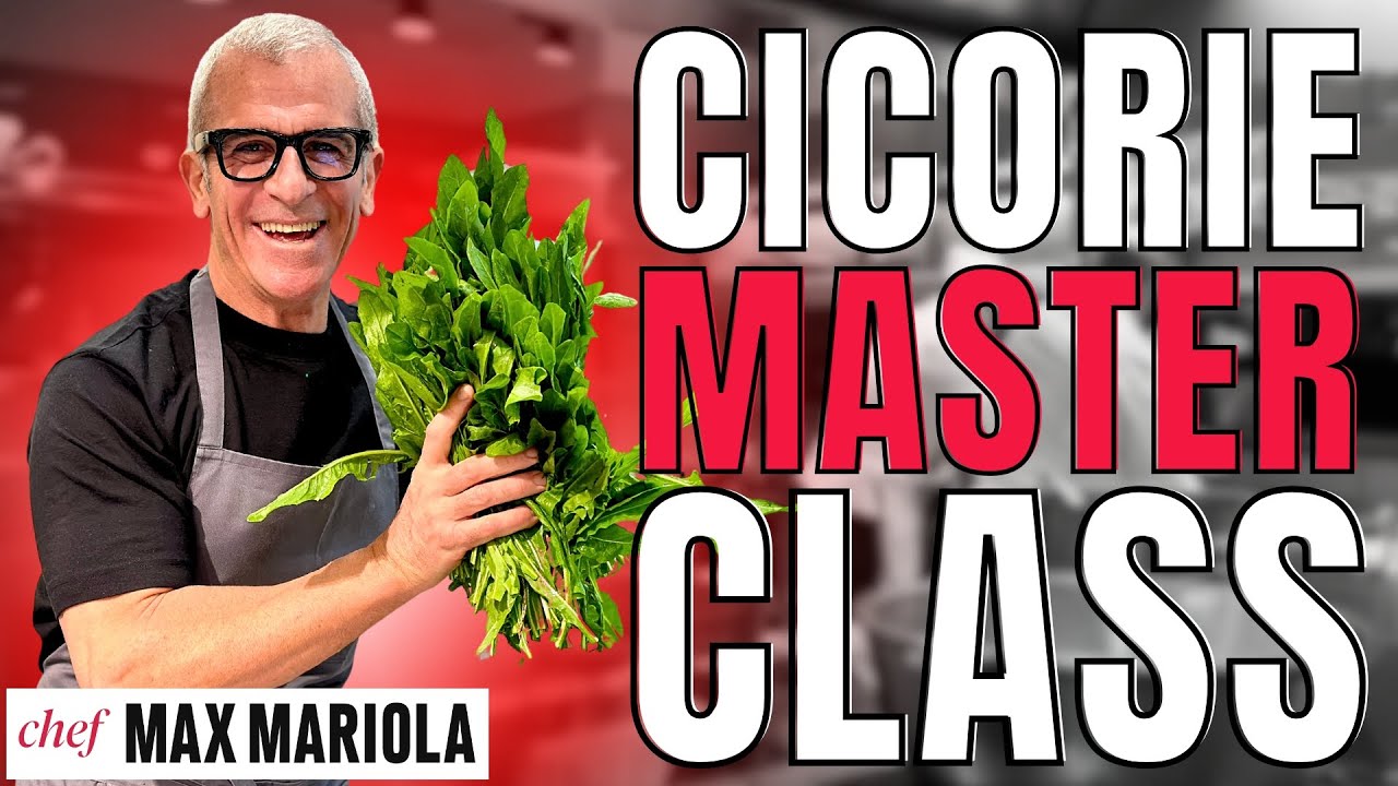 CICORIA RIPASSATA IN PADELLA - Come Sceglierla, Pulirla e Cucinarla - Ricetta di Chef Max Mariola