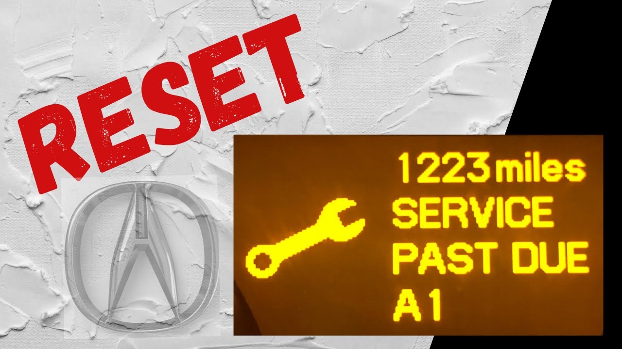 How to Reset Service Light A on 2007-2013 MDX