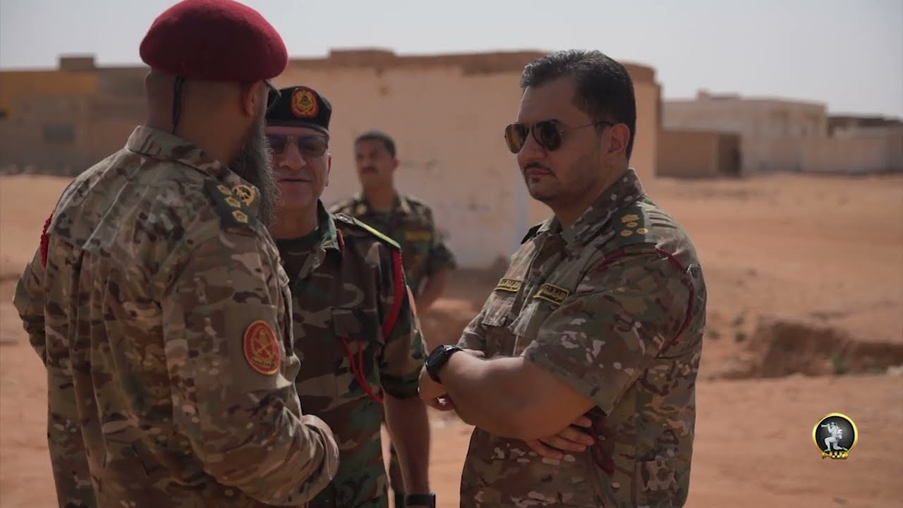 شاهد | جولة آمر غرفة عمليات القوات البرية العميد صدام حفتر داخل العمارات الصينية في منطقة أم الارانب