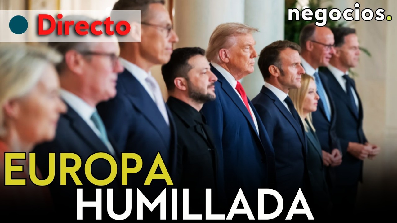 DIRECTO: EUROPA PATALEA ANTE LAS HUMILLACIONES DE TRUMP: LOS LÍDERES EUROPEOS SE REVUELVEN ANTE EEUU