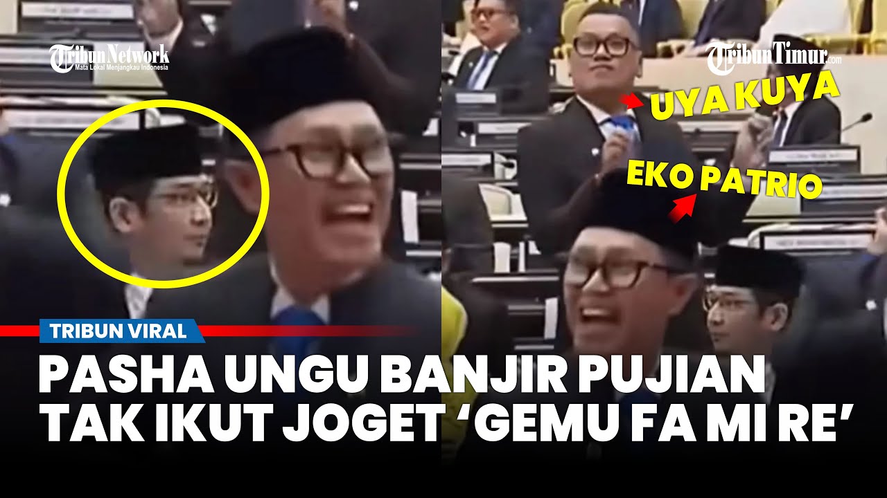 VIRALNYA Pasha Ungu Diam! Netizen Respek Sikap Tak Ikut Goyang dengan Anggota Dewan Lain