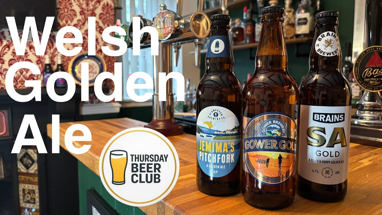 Welsh Golden Ale Is Best? 🍺 Jemima’s Pitchfork vs SA Gold vs Gower Gold
