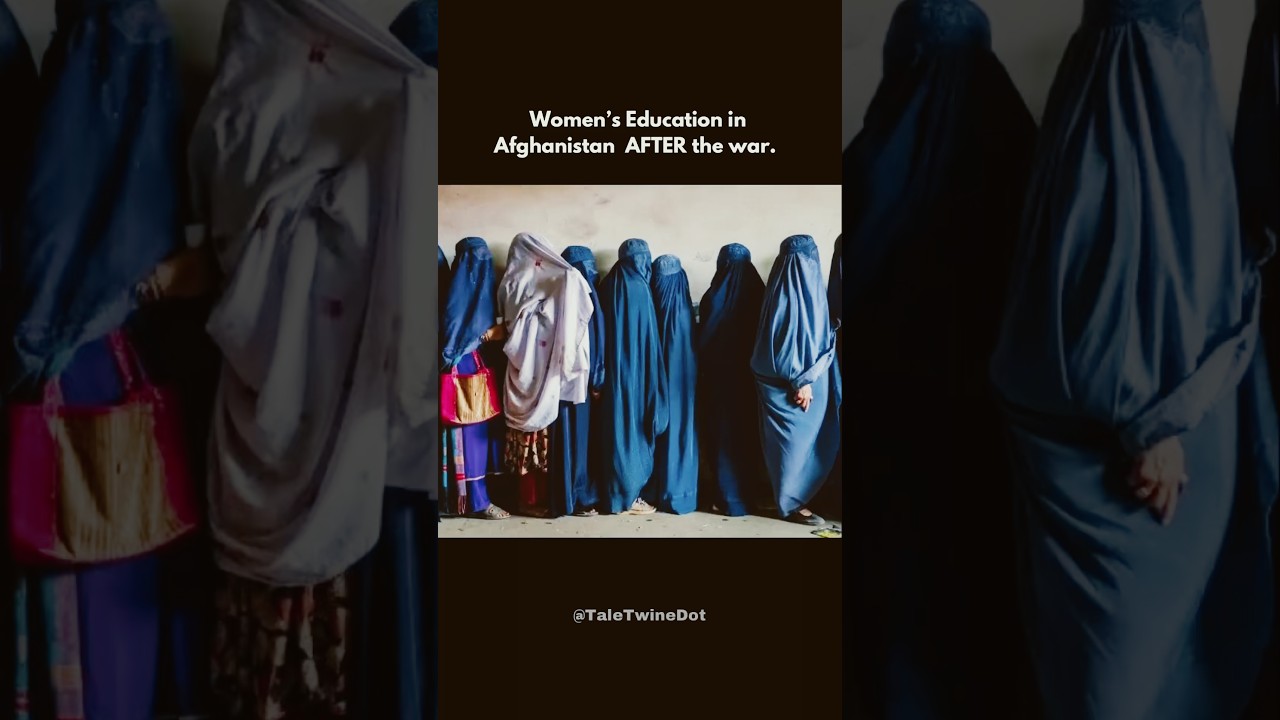 The Women&rsquo;s education in Afghanistan Before vs After War #history #womeninhistory #afghanistan #fyp