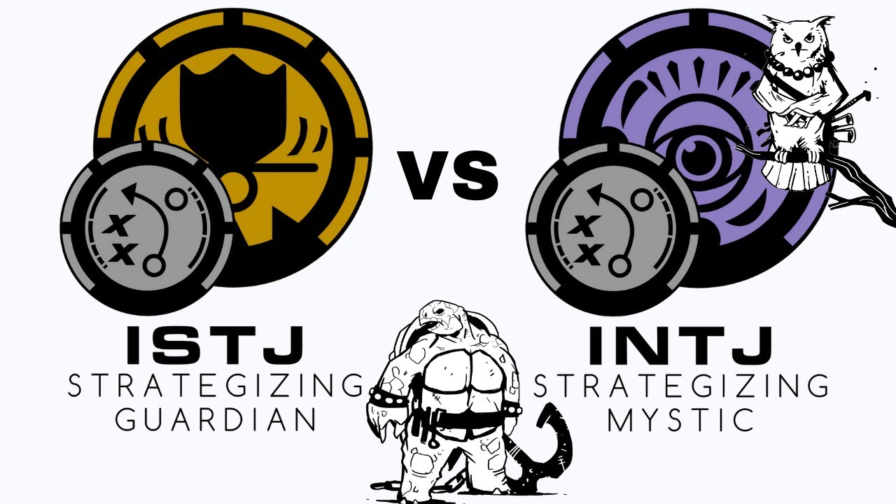 Difference Between ISTJ and INTJ  Cognitive Functions RPG Model