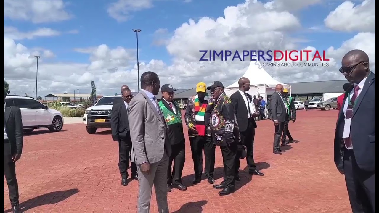 Advocate Jacob Mudenda arrives at Heritage Village for the Strategic Seminar for Politburo