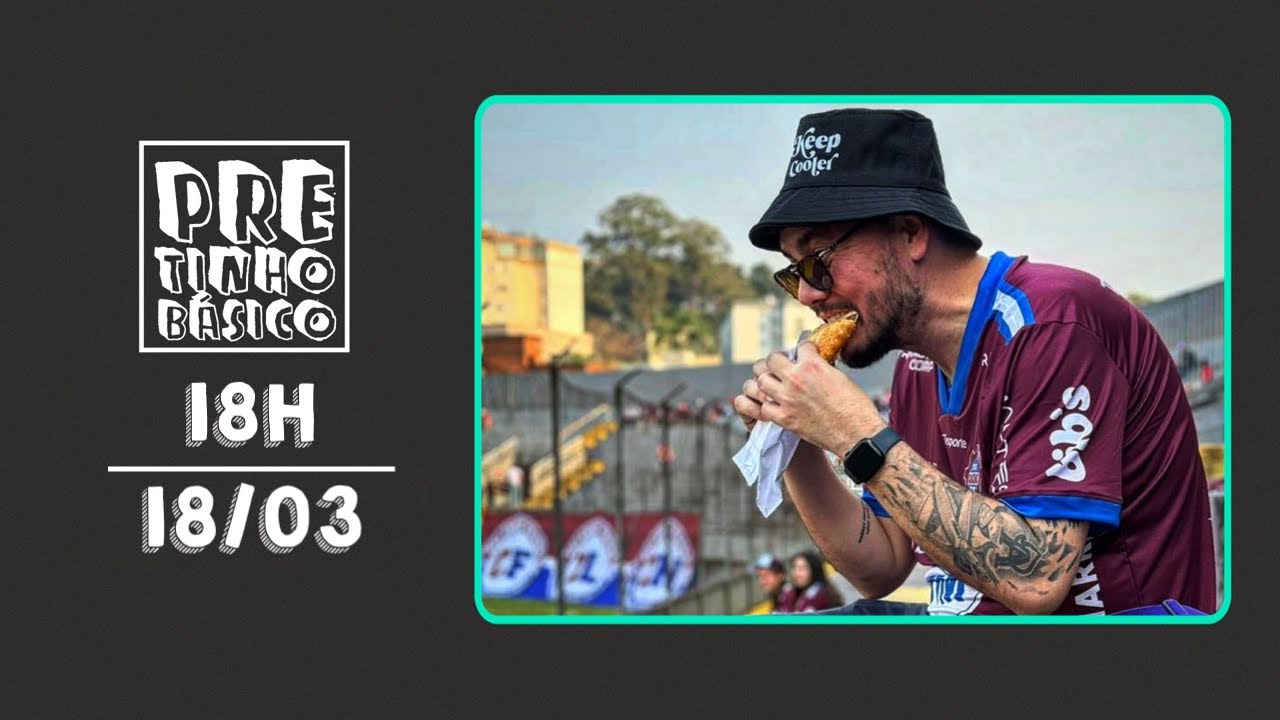 PRETINHO BÁSICO 18H AO VIVO | ATL TV | 18/03