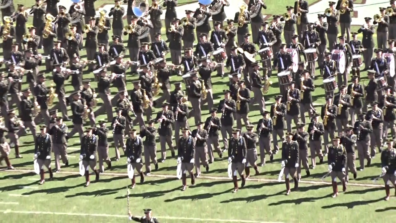 Texas Aggie Band half time UTSA Nov. 19 2016