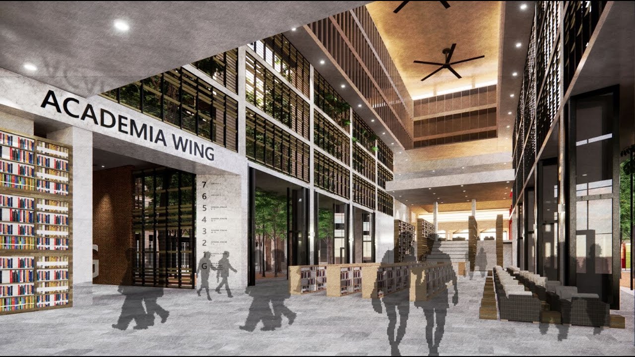 Cross Ventilated Library - Design Thesis of UM Main Library