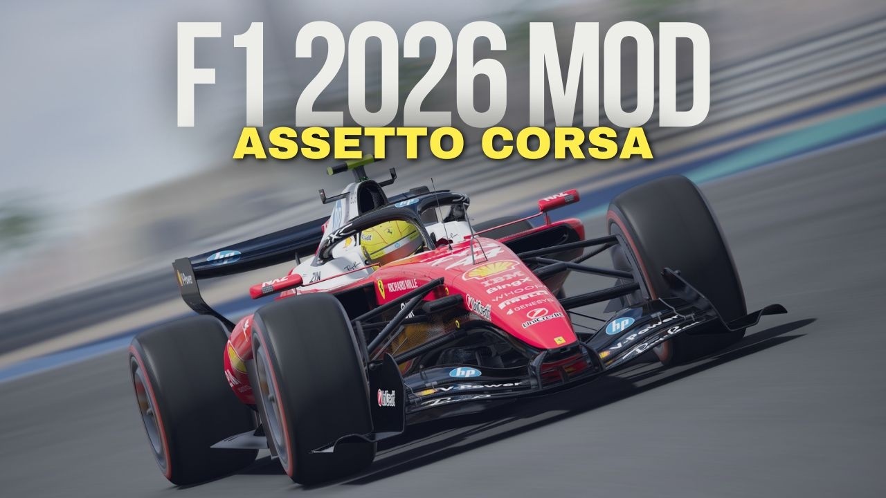 Assetto Corsa F1 2026 Update 1.35 – NEW Ferrari & Mercedes Engine Sounds + Audi R26 Now Available