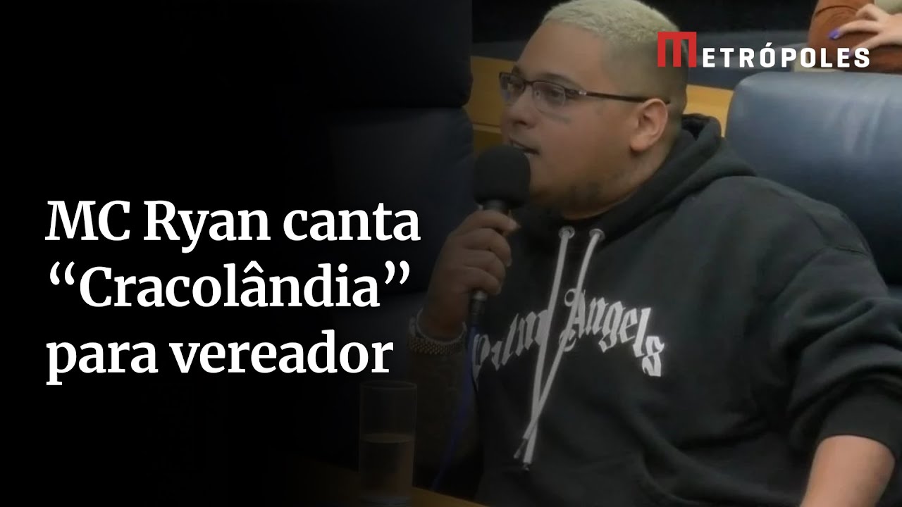 MC Ryan canta música sobre Cracolândia na 