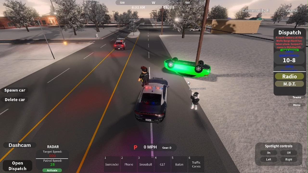 BECOMING A Police Officer In Roblox! Turn on your captions