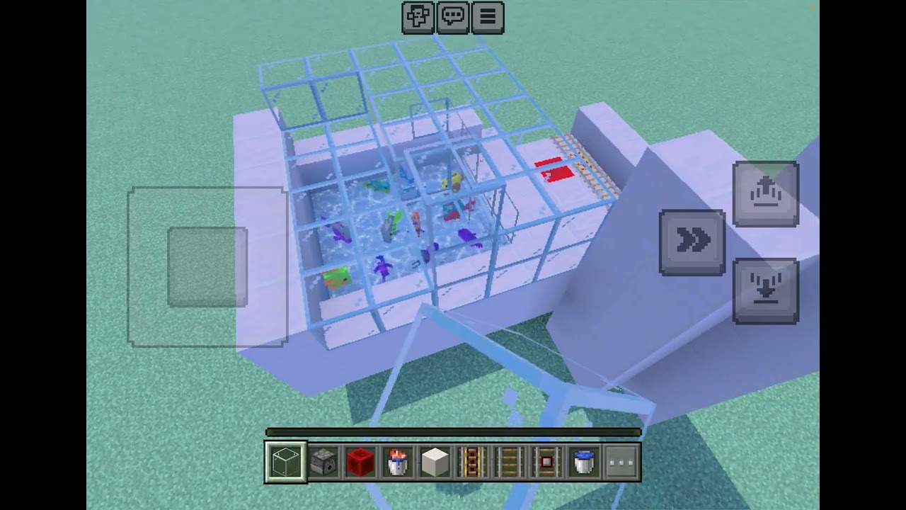 Playing Minecraft amadeo and Sarah who can build the best roller coaster wins