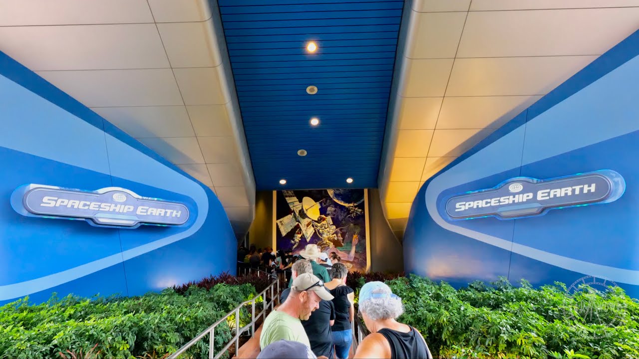 Космический корабль «Земля» в EPCOT — вид от первого лица в формате 4K | Walt Disney World, Флори...