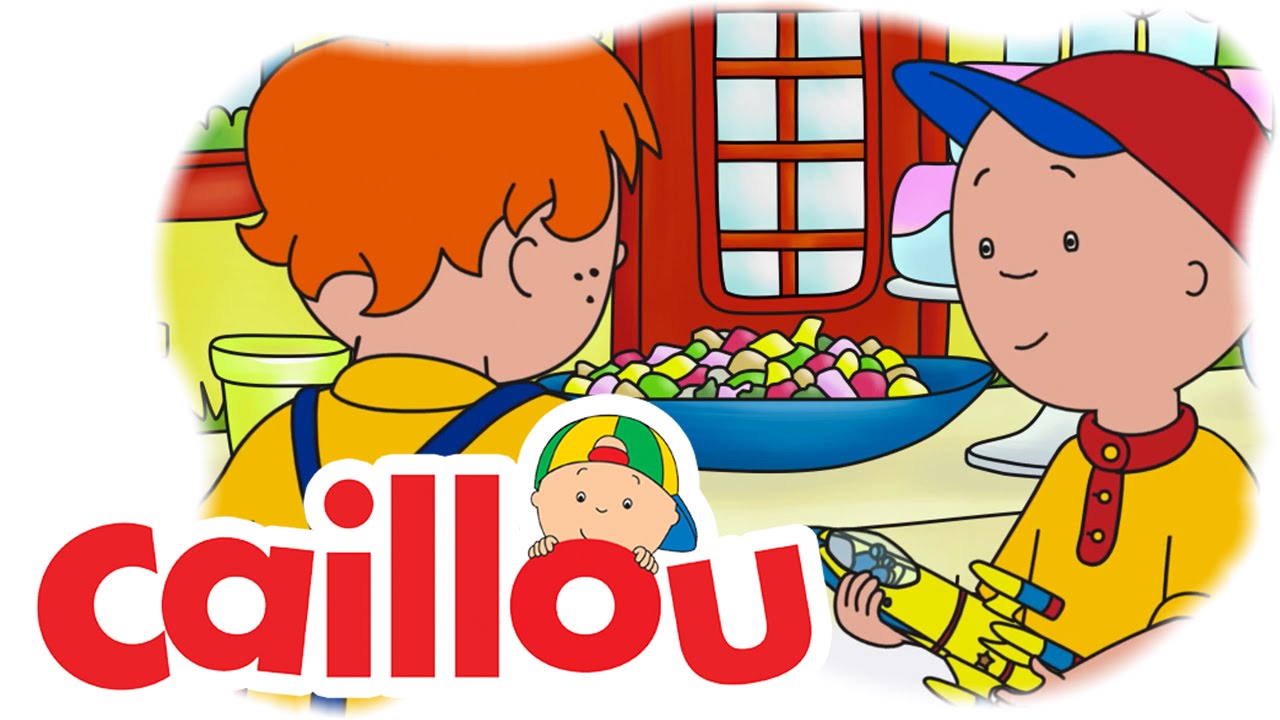 Caillou - Sharing the Rocketship (S05E07) | Cartoon for Kids