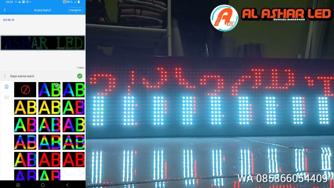 Tutorial Cara Scan Running text, yang tampilan Acak-acakan.. #tutorial  #cara