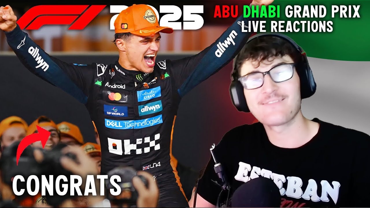 Lando Norris becomes the World Champion... | F1 Abu Dhabi GP Reactions