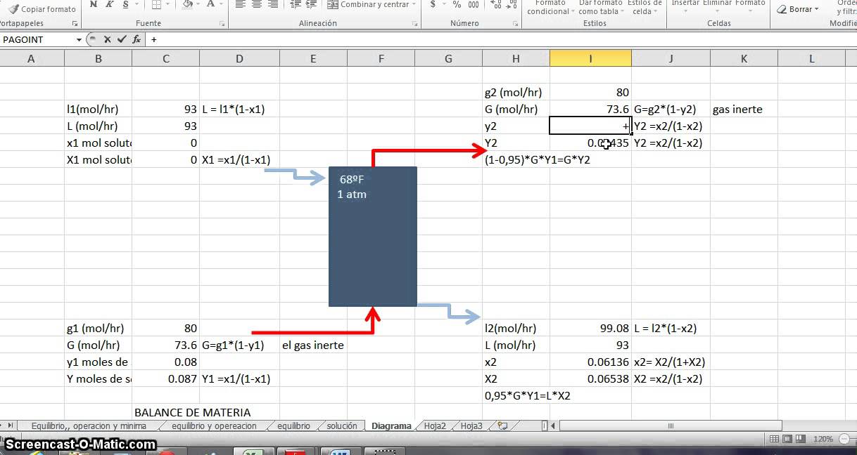 CALCULO DE TORRE DE ABSORCION