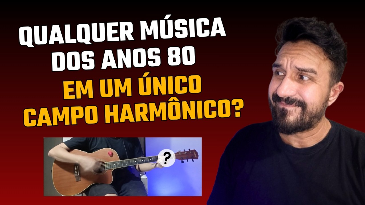 Toque QUALQUER Música dos Anos 80 Usando esse Método!