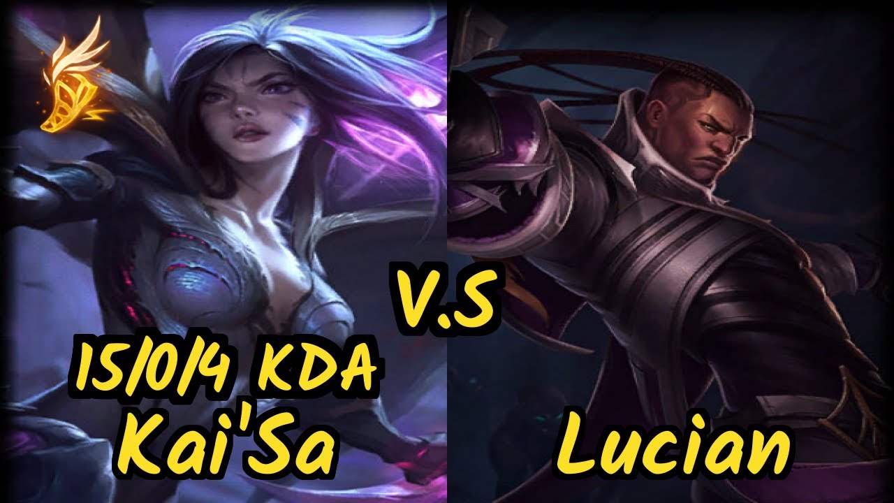 FORG1VEN (KAI'SA) vs LUCIAN - 15/0/4 KDA BOTTOM ADC GAMEPLAY - EUW Ranked DIAMOND