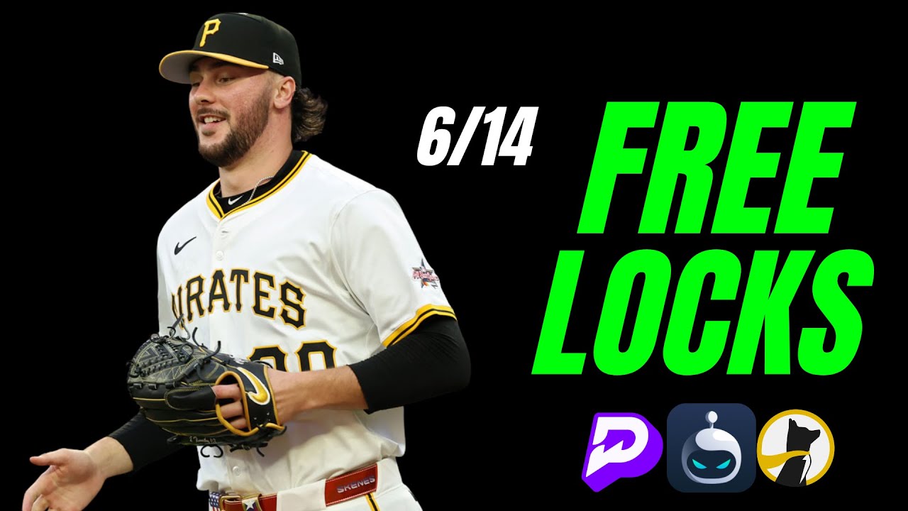 49-13 RUN, Best MLB Bets, Player Prop Picks, Parlays, Predictions FREE Today Sunday June 14th 