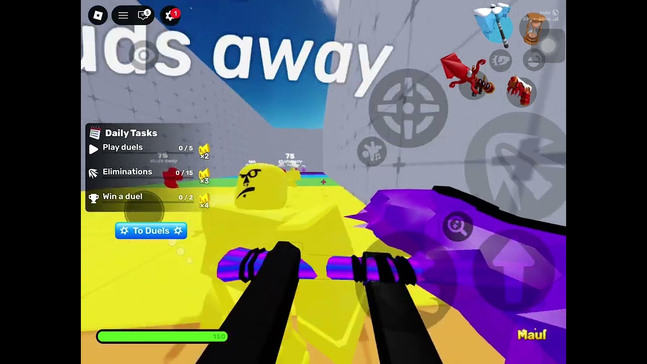 Flexing my rpg handgun maul and smoke Grenade skin on Suresh channel (apple17)