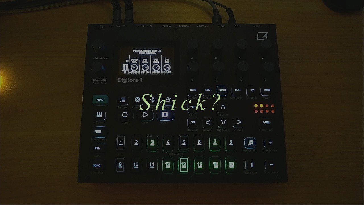 0326 - Ambient beat - Digitone 2