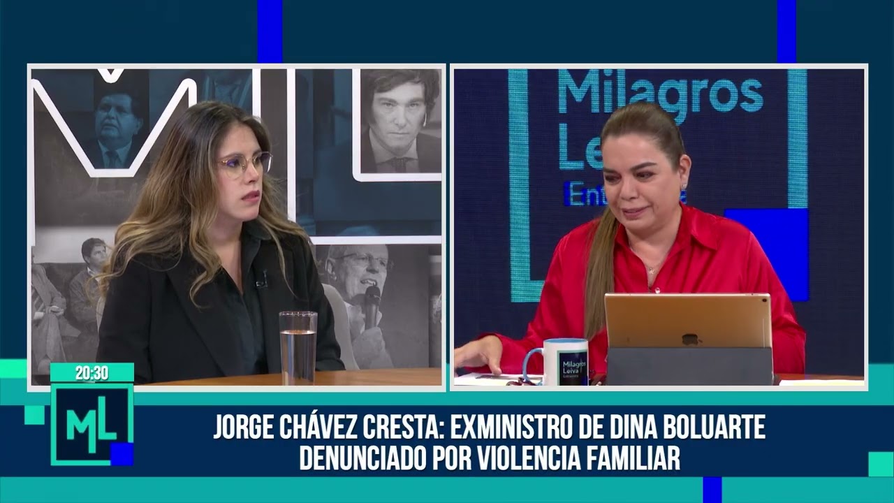 Milagros Leiva Entrevista - JUN 17 - 2/3 - EXMINISTRO DE DINA DENUNCIADO POR AGRESIÓN A EXPAREJA