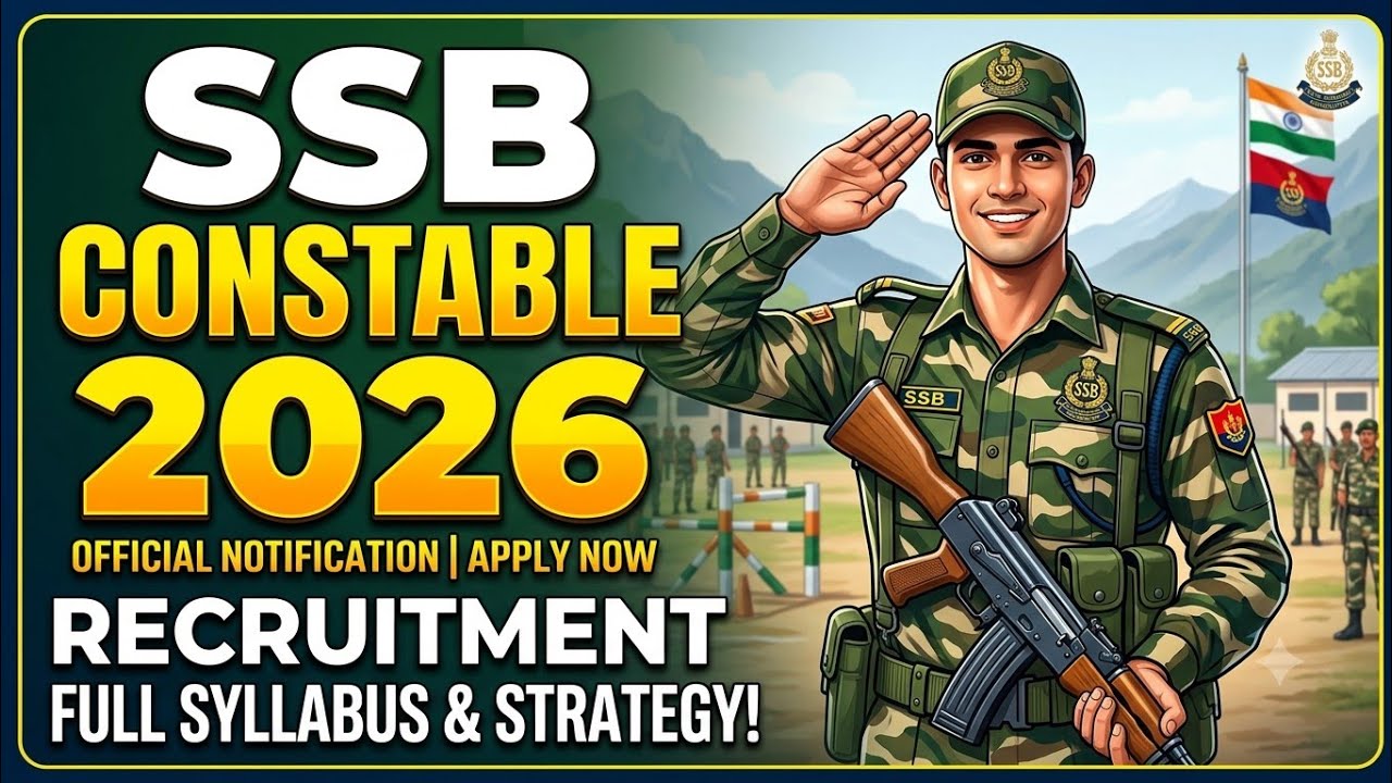 SSB Recruitment 2026!!#ssbconstablenewvacancy,