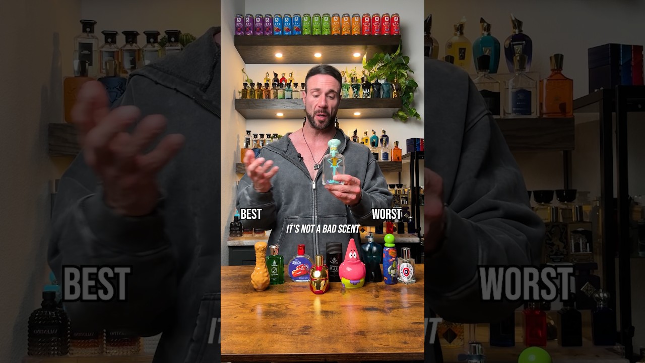 Ranking my meme fragrances from worst to best 🤝 #fragrance #cologne #perfume