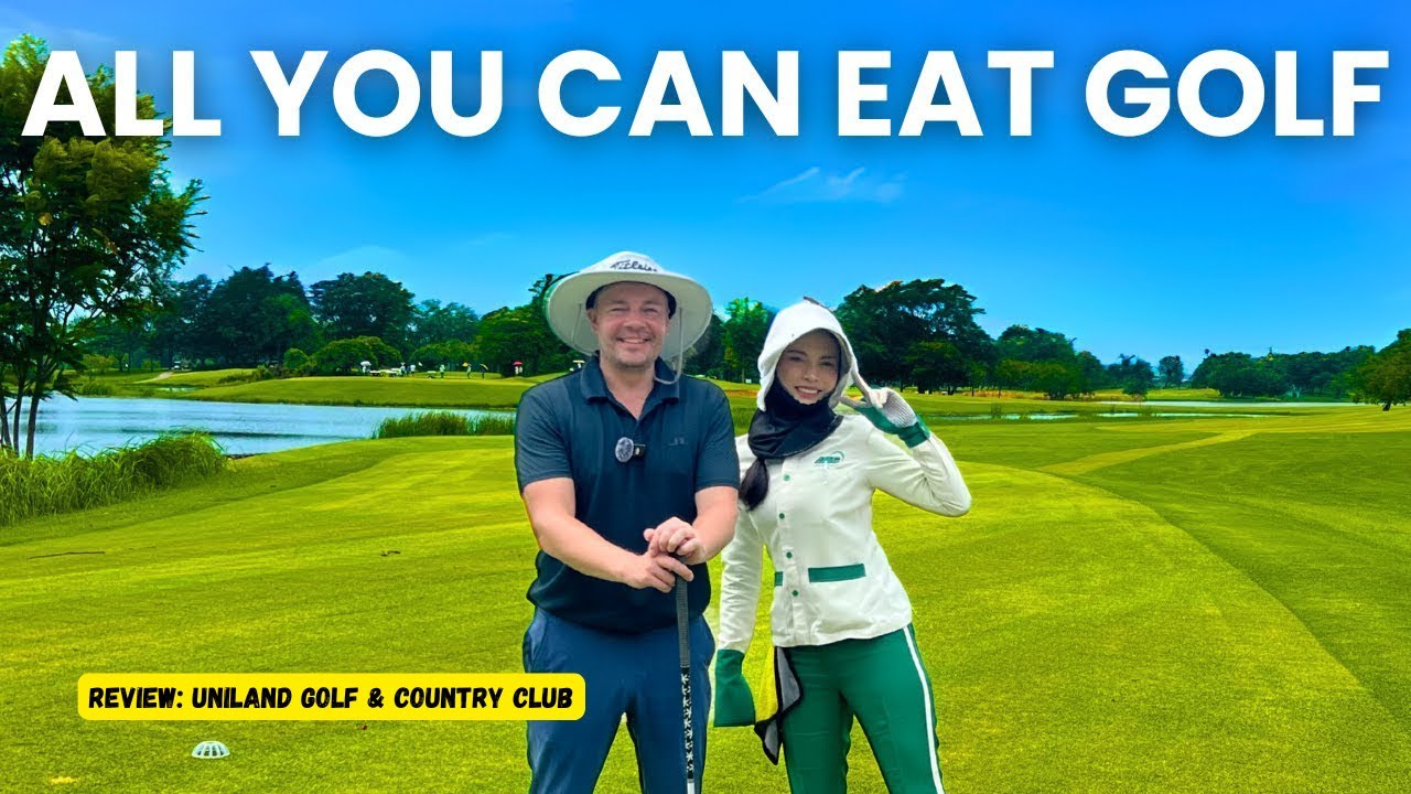 Cheap Golf Buffet in Bangkok 🇹🇭 Uniland Golf & Country Club