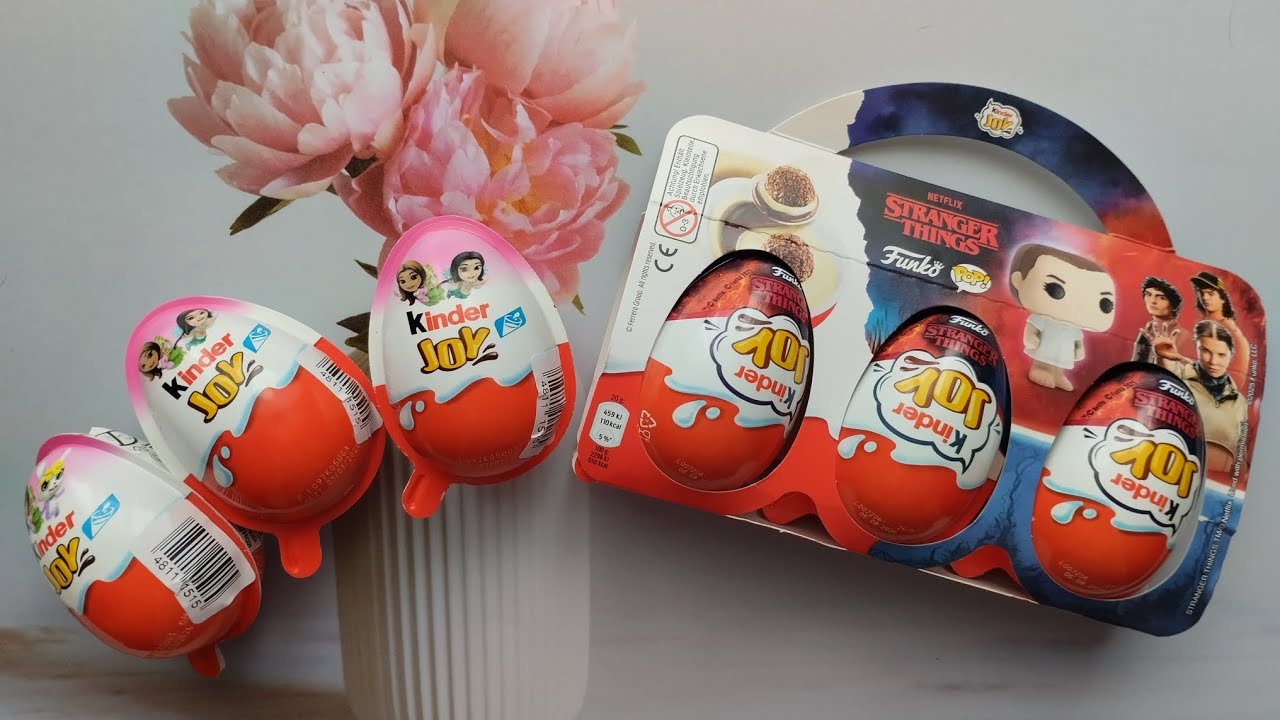  Kinder JOY: STRANGER THINGS (ОСД), коллекция для девочек 🎉
