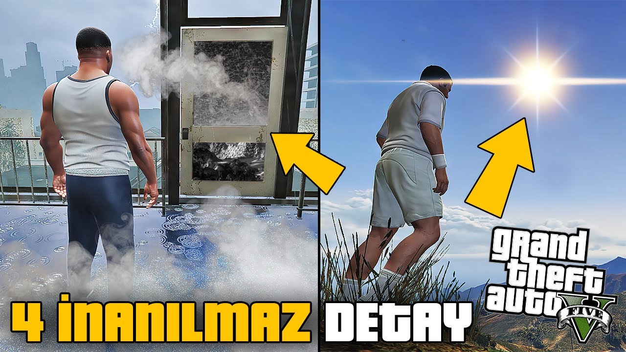 GTA 5 İN 10 YIL SONRA FARK EDİLEN 4 İNANILMAZ DETAYI ! GTA 5 2023 GİZEMLERİ