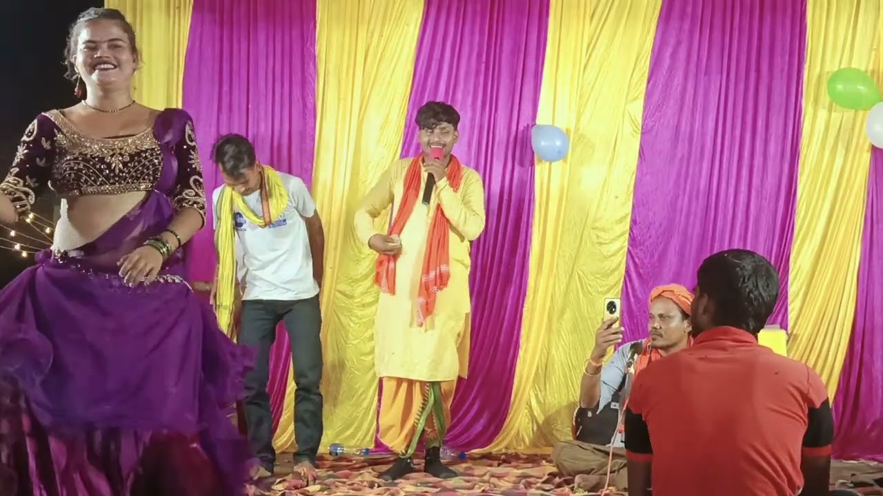 पटना जिला केरंगदार आरा जिला स्टेज शो सिंगर बिट्टू बिहारी का लक्ष्मी पूजा के शुभ अवसर पर प्रोग्राम