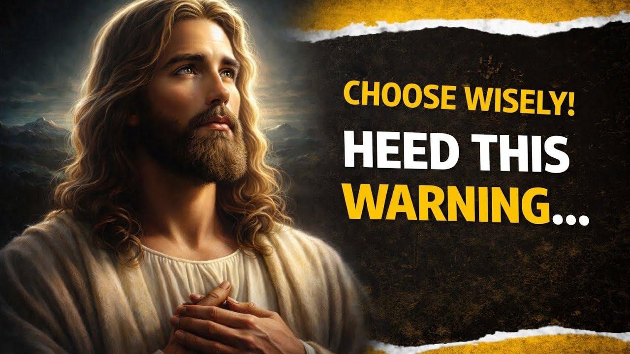 JESUS SAYS : 🌈 CHOOSE WISELY ! OPEN THIS RIGHT NOW 💞||  UNIVERSE LETTER 