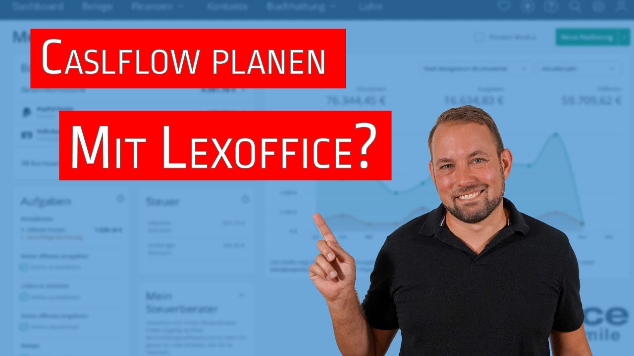 Plane deinen CashFlow und deine Finanzen mit Lexoffice-Daten