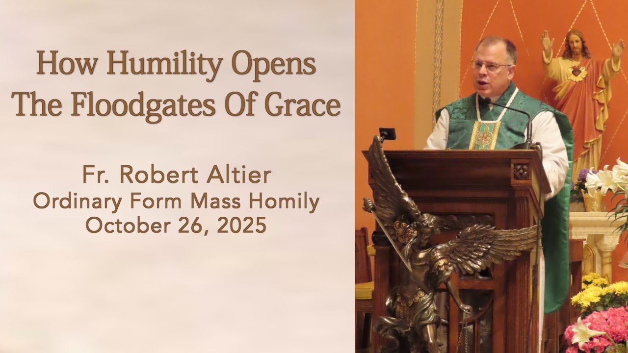 Как смирение открывает шлюзы благодати