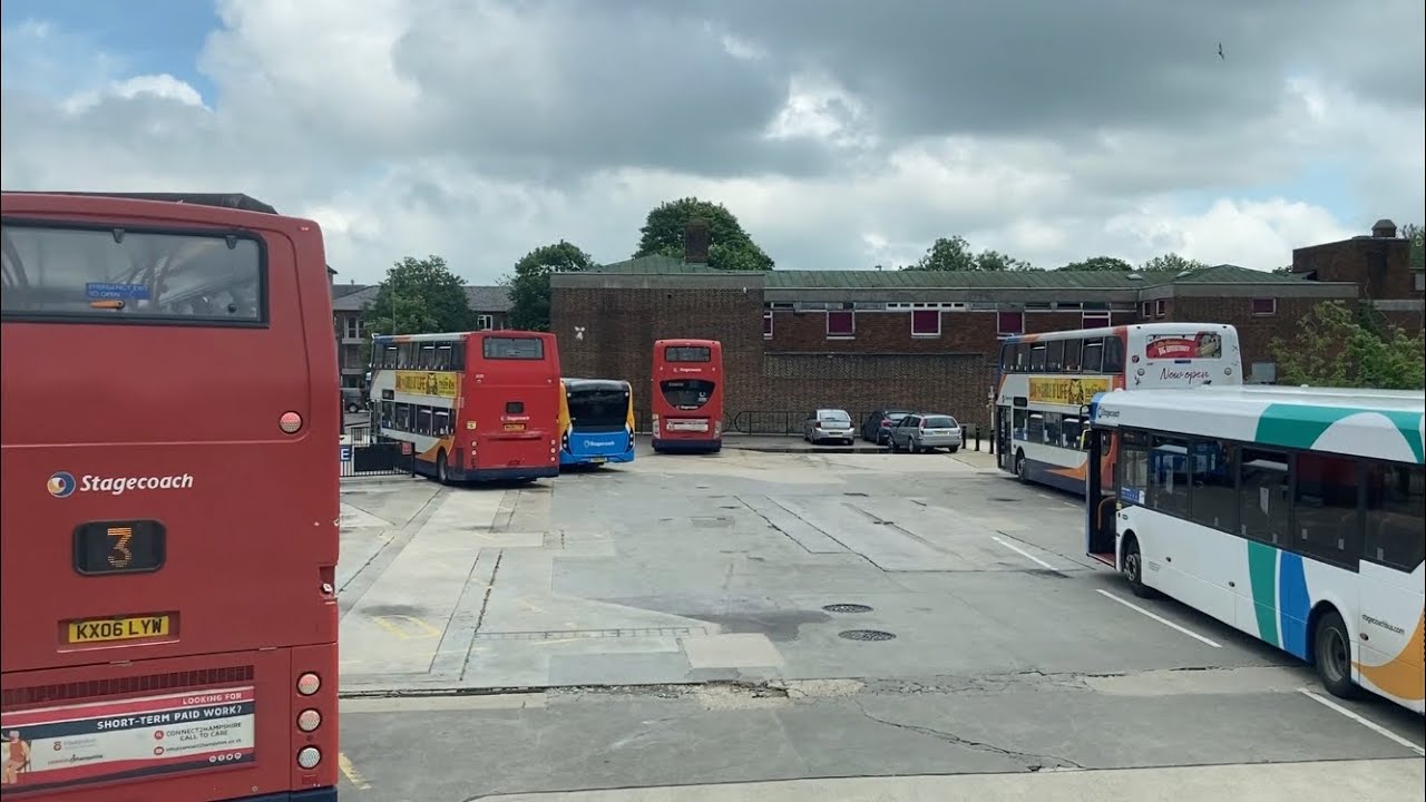 Winchester to Southampton Bus Journey