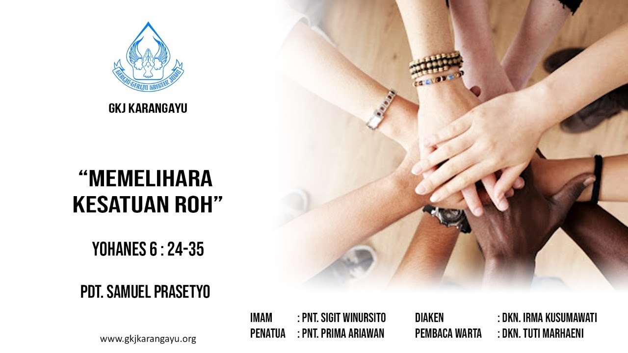 Ibadah Minggu 1 Agustus 2021 | GKJ Karangayu
